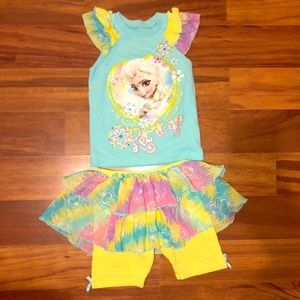 Disney Frozen 2pc Outfit